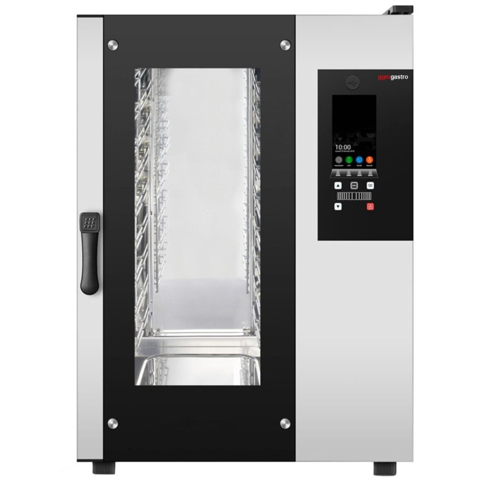 Пароконвектомат професійний - Touch 10x GN 1/1 GGM Gastro KB1011-TP