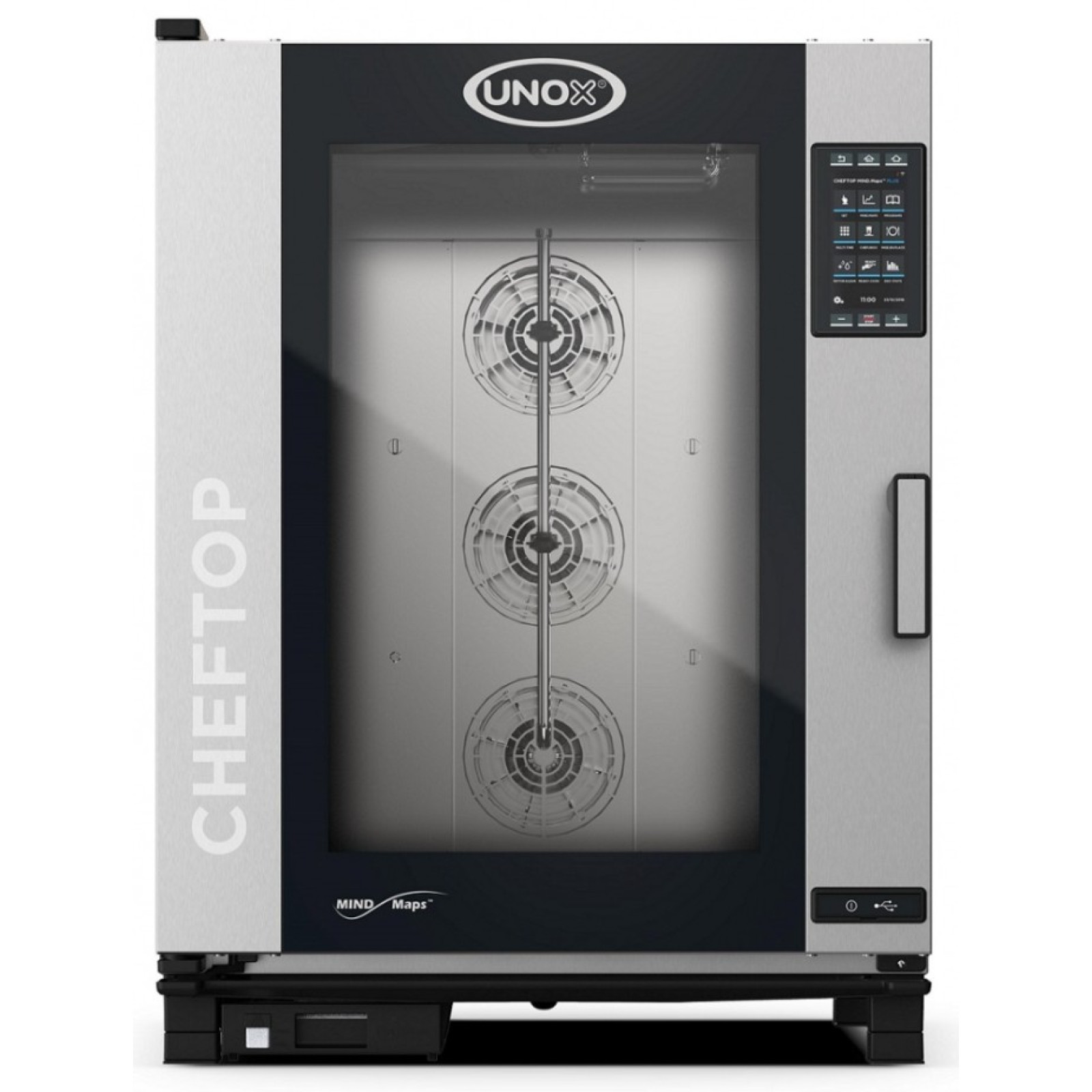 Пароконвектомат Unox XEVC1021GPRM линия PLUS