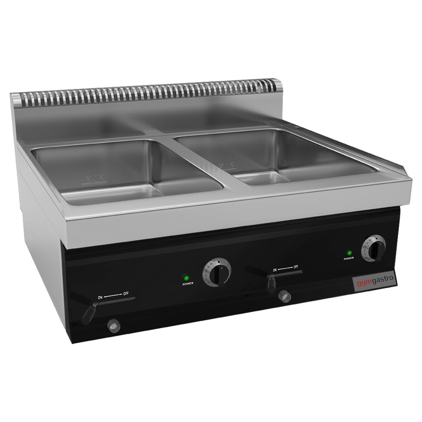 Паровая баня 2x GN1/1C GGM Gastro EBK873C