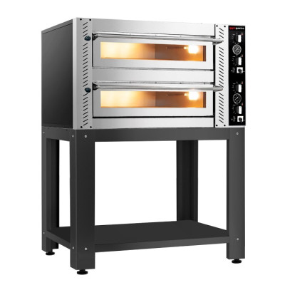 Печь для пиццы 4 + 4 x 30 см GGM Gastro POE4430N#UGPOE430N