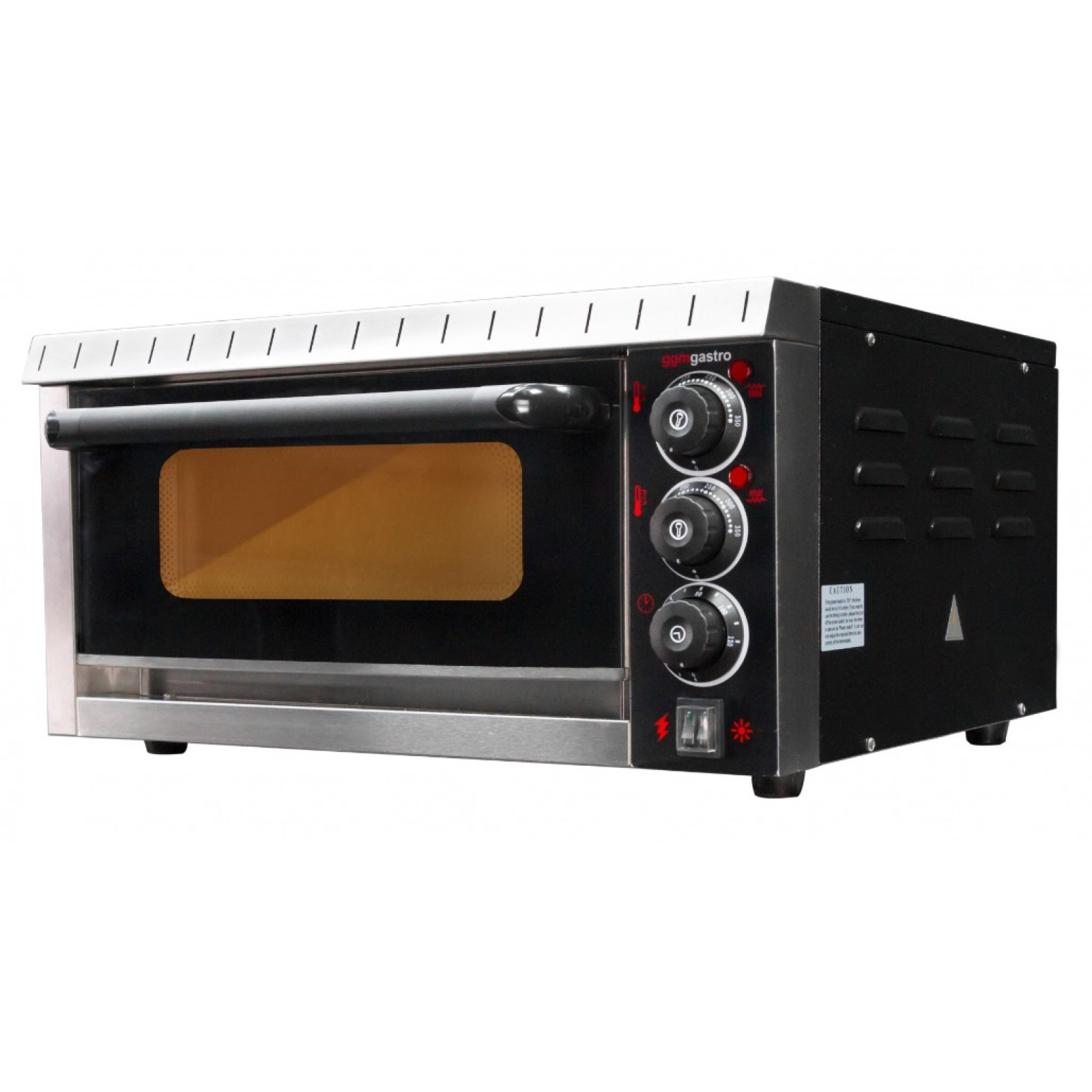 Печь для пиццы 4 x 20 см GGM Gastro PEKG20S