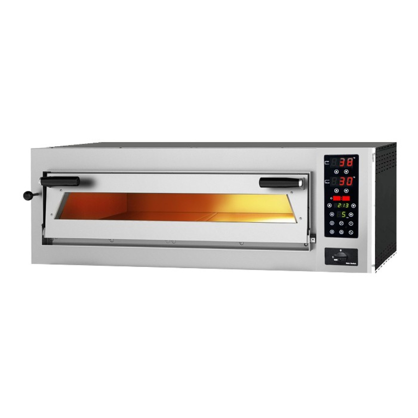 Печь для пиццы, 4 x 35 см, 1 камера GGM Gastro PEP44TC
