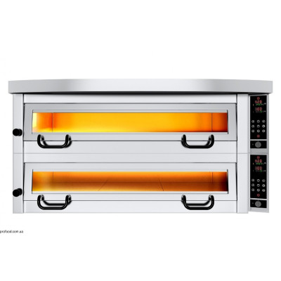 Печь для пиццы 6+6 x 34 cм GGM Gastro 2#POP634E#HP634