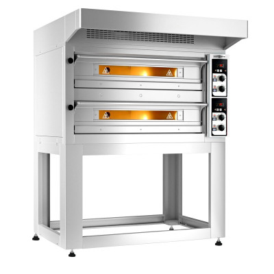 Печь для пиццы - 6+6x 33 см - Manuell GGM Gastro PDZ630#HU