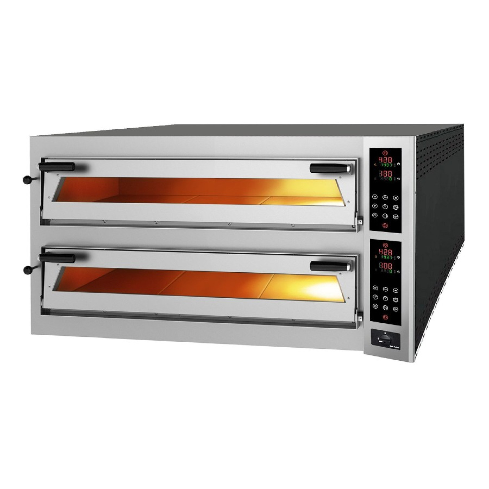 Печь для пиццы 9+9 x 35 см GGM Gastro PDP99TC-N