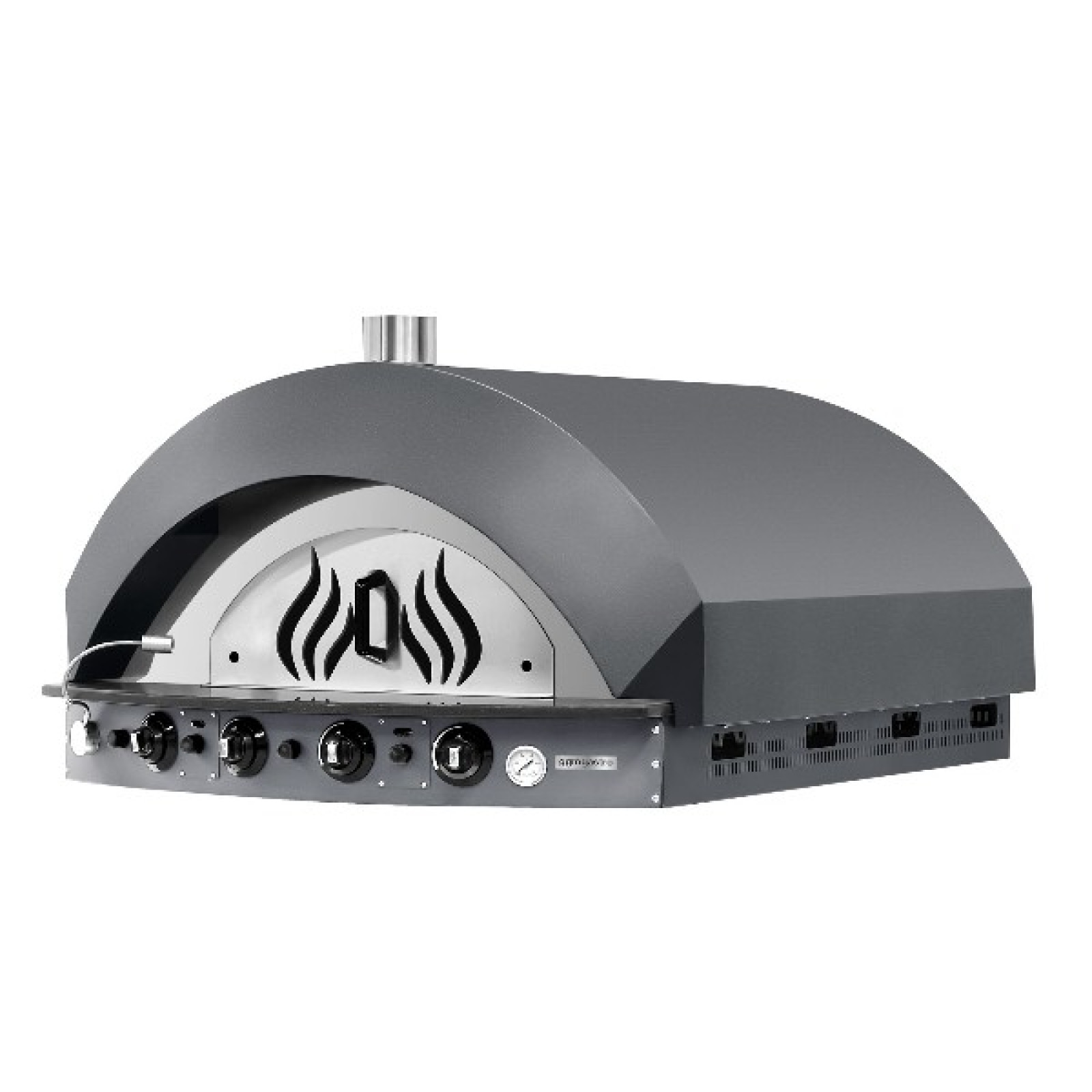Печь для пиццы газовая, 9 х 25 см, 1 камера GGM Gastro GPOE150A