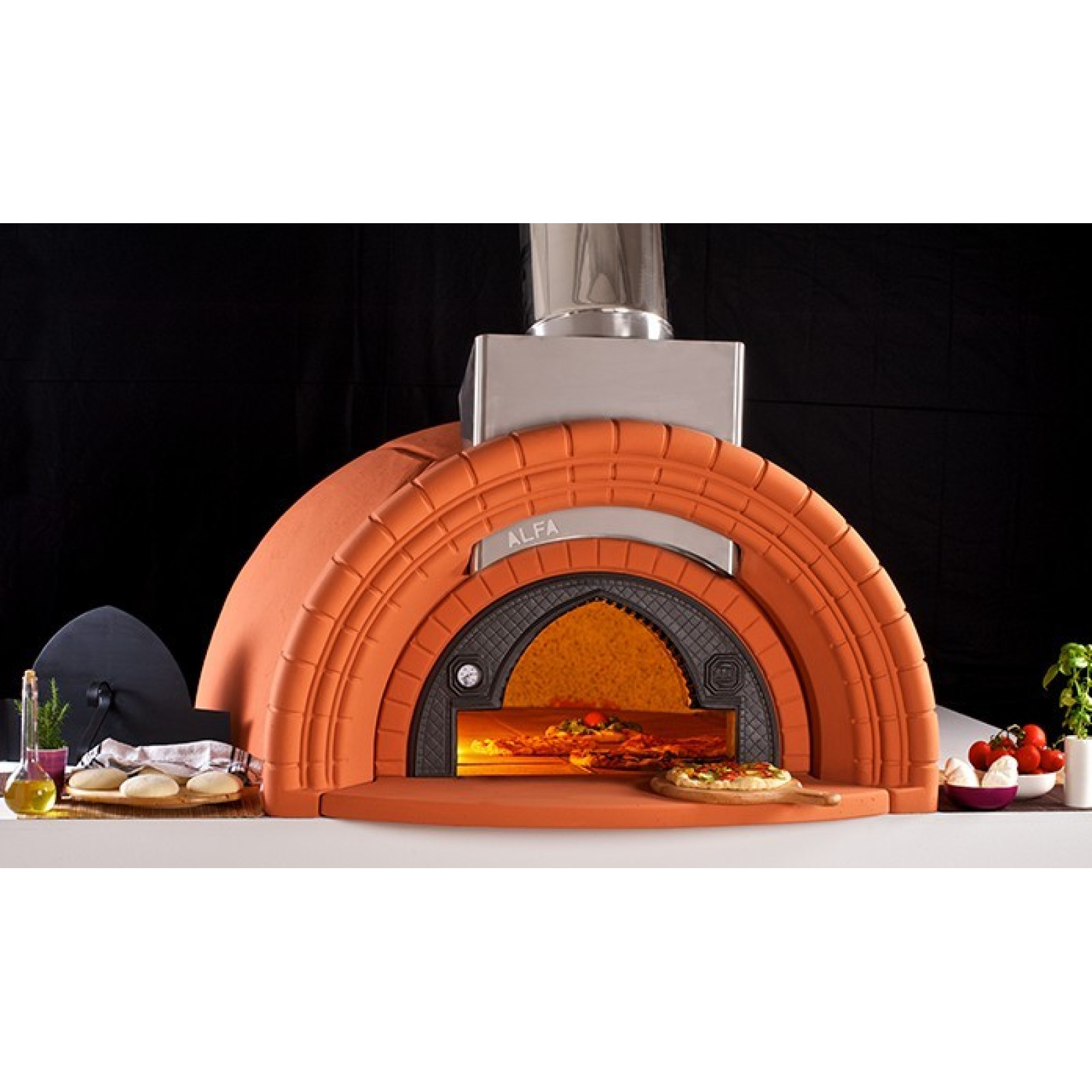Печь для пиццы на дровах ALFA PIZZA Special Pizzeria 120