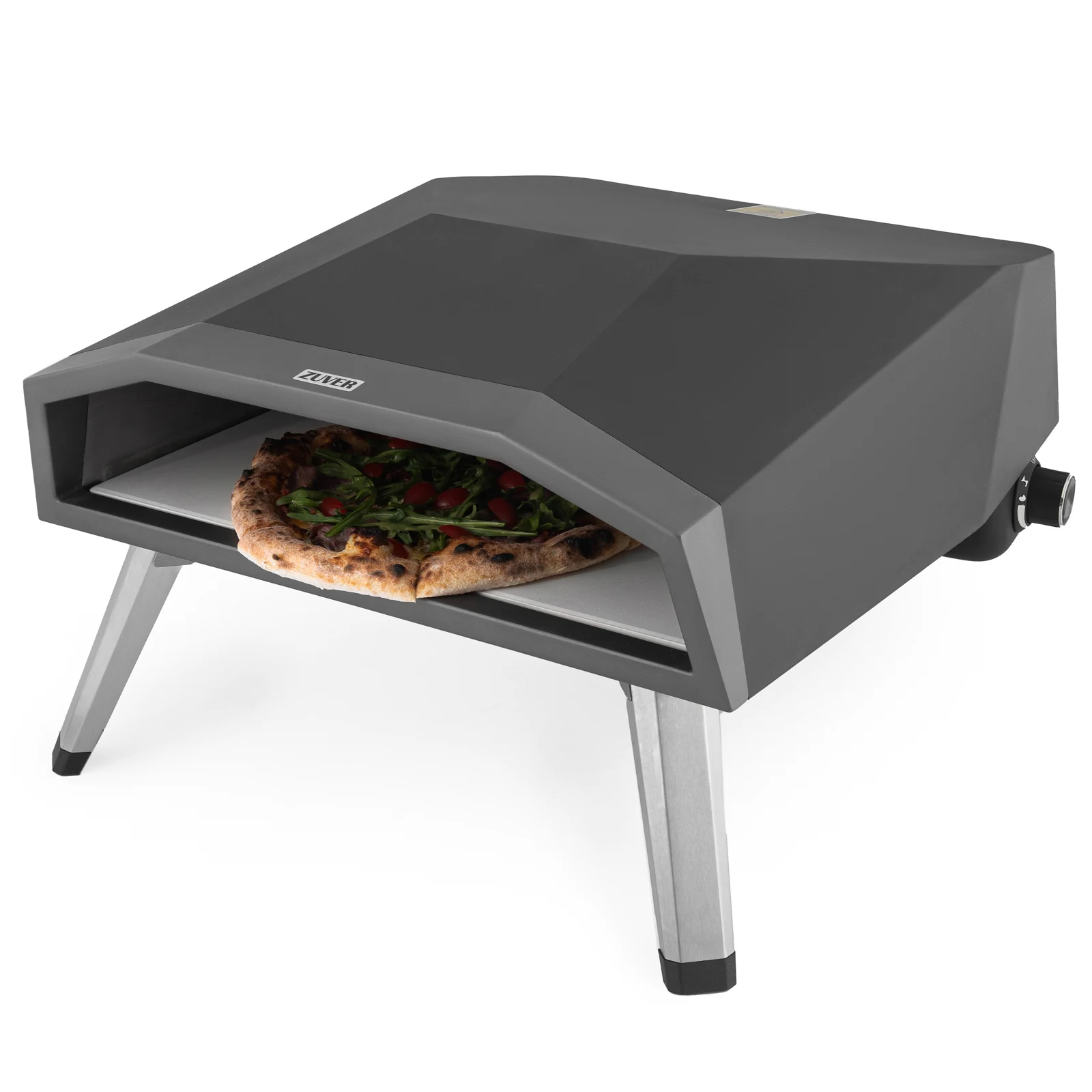 Піч для піци професійна газова ZUVER Pizza Gas 160G 40см камера 50см×45см