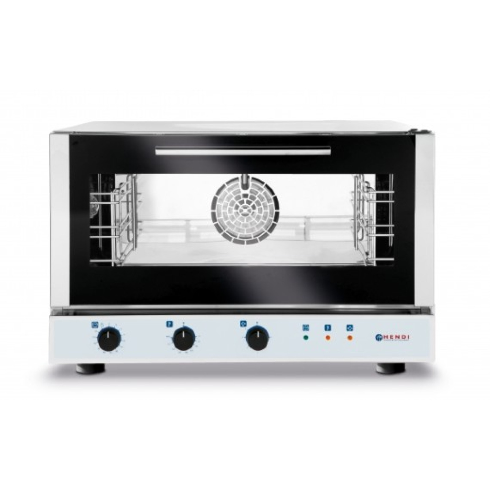 Печь конвекционная с пароувлажнением Hendi 225684 3x GN 1/1 – электрическая, электронная