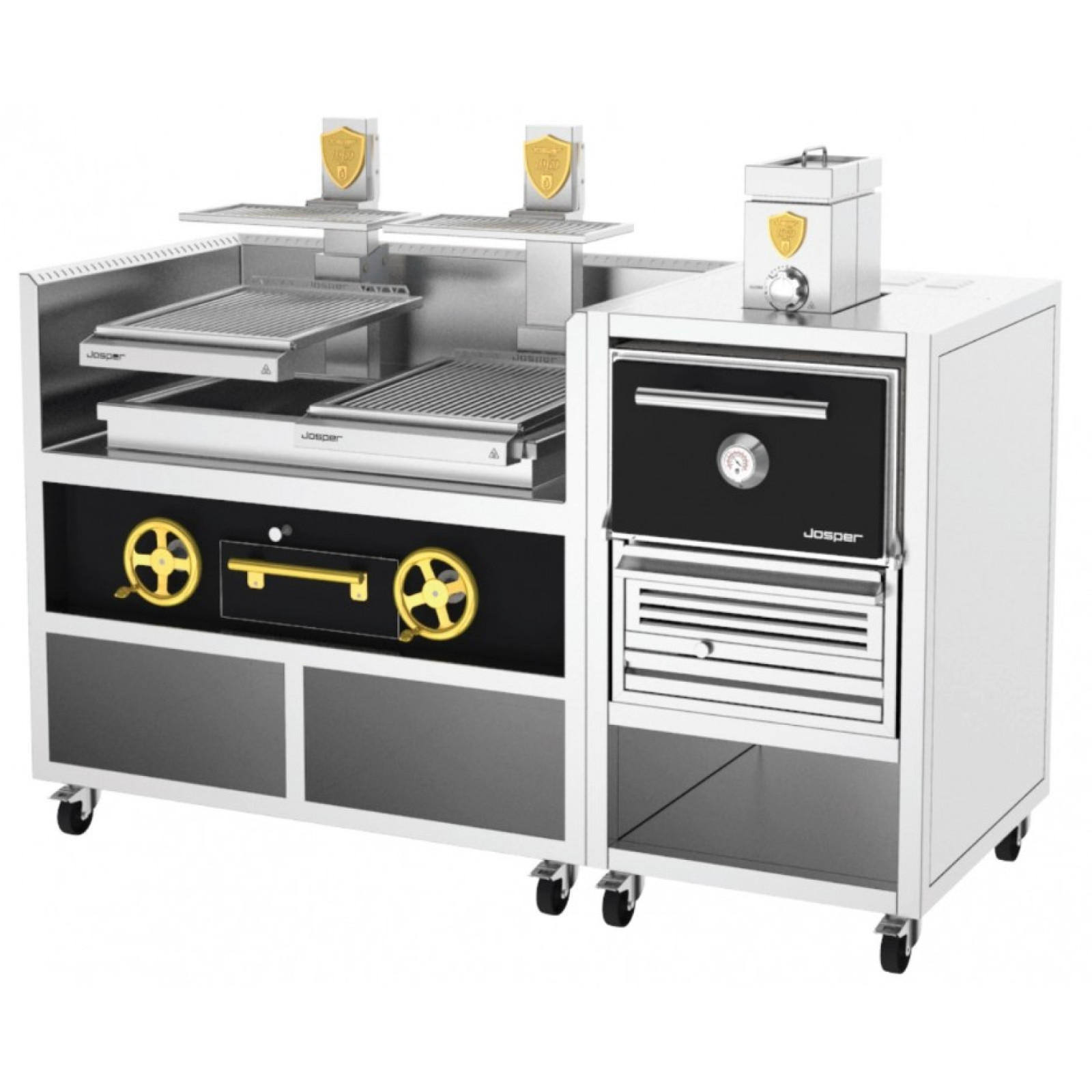 Піч на деревному вугіллі Josper CVJ050-2-PRO-S80
