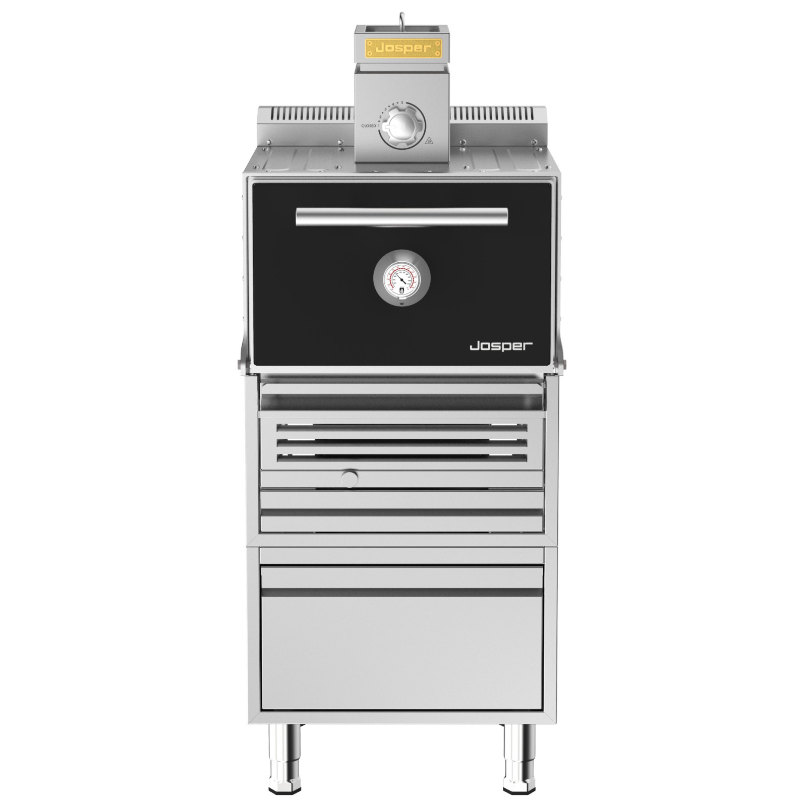 Піч на деревному вугіллі Josper HJX-PRO-S80-TD