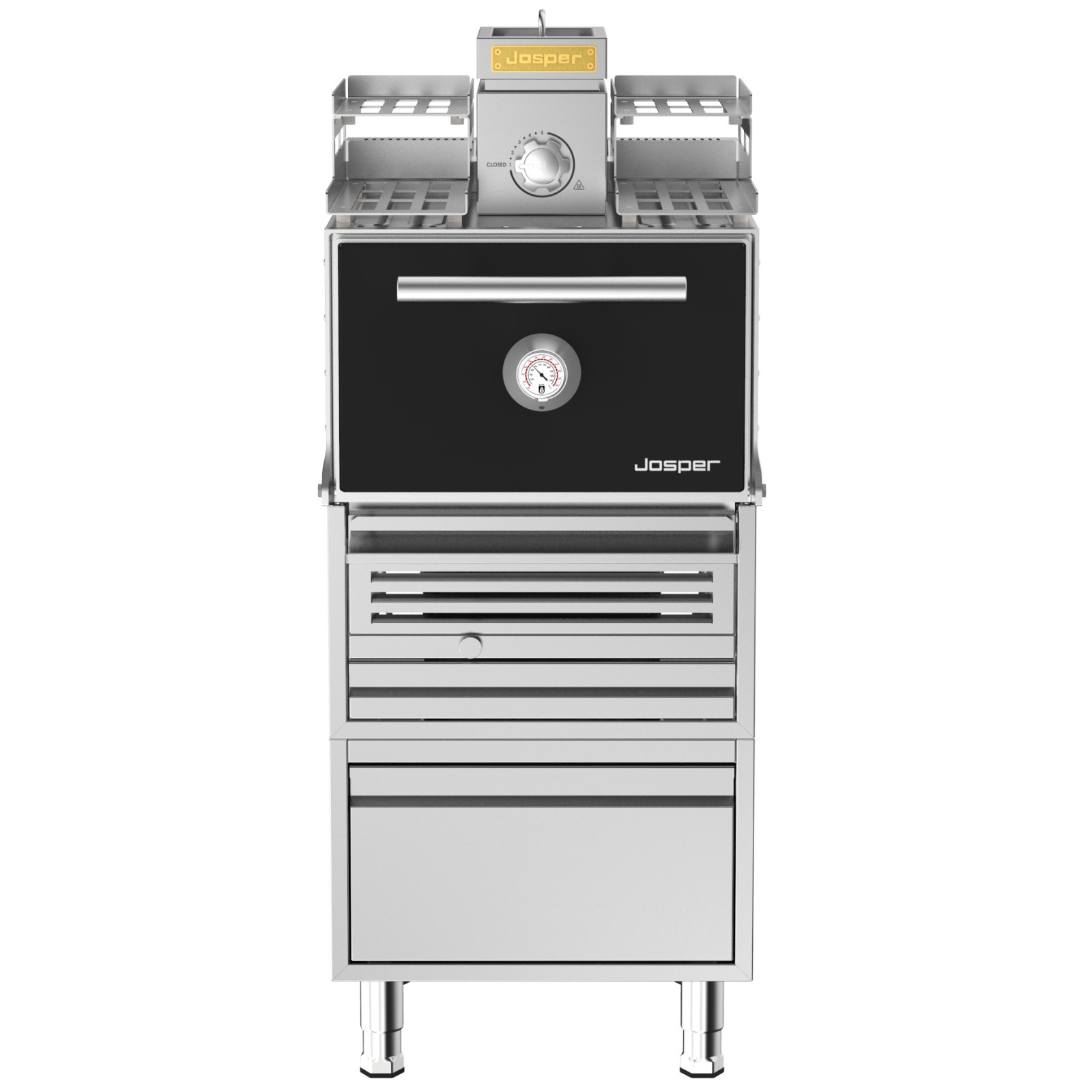 Піч на деревному вугіллі Josper HJX-PRO-S80-WTD