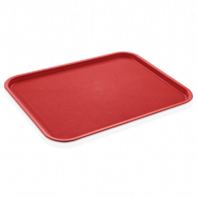 Піднос Fast Food (370*480 мм) червоний GT--003748RE Gastro Plast PP Червоний