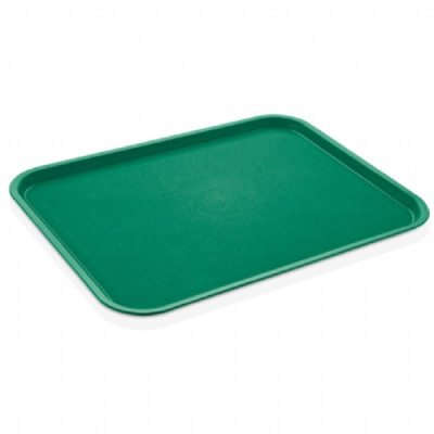 Піднос Fast Food (370*480 мм) зелений GT--003748GR Gastro Plast PP Зелений