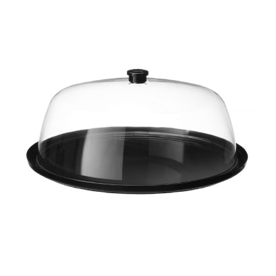 Піднос круглий з кришкою, HENDI, ø350x(H)165 мм 203576 Hendi PC (Polycarbonate)