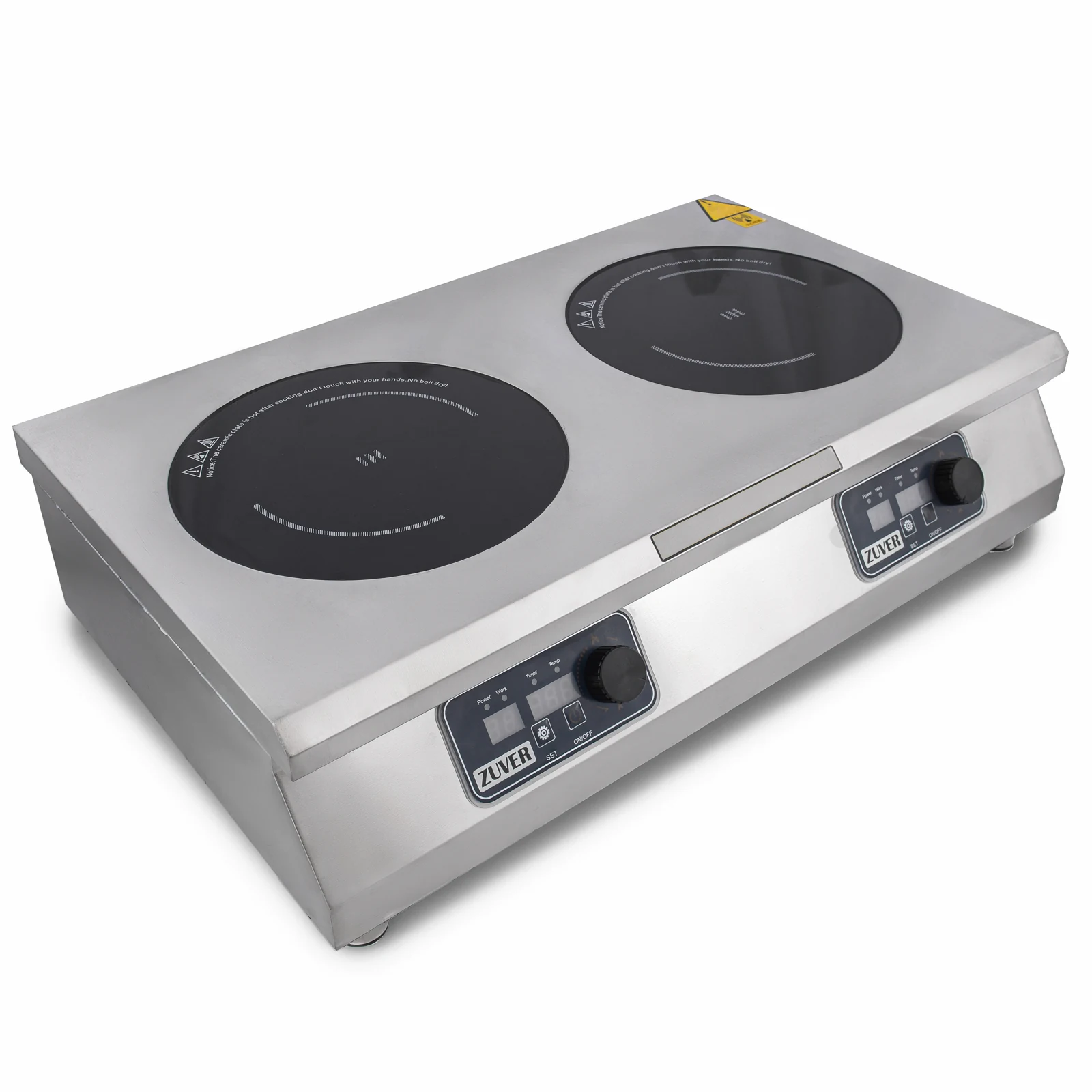 Плита індукційна двопостова ZUVER Cooker Lux3500x2