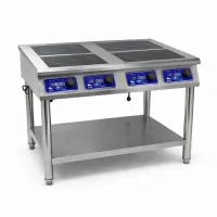 Плита индукционная напольная ZUVER Cooker Profi 4-х конфорочная, 14000W, 380V