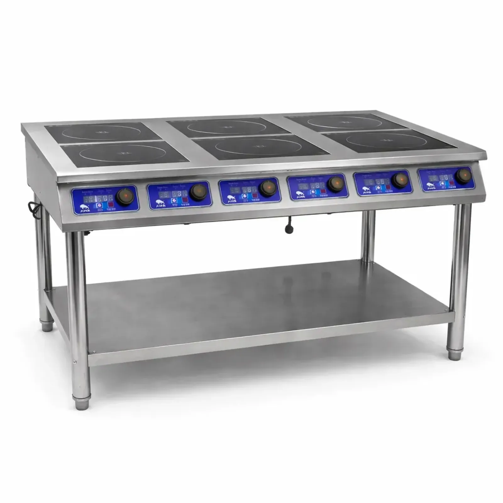 Плита індукційна підлогова ZUVER Cooker Profi 6-х конфорочная, 21000W, 380V
