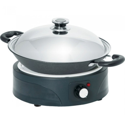 Плита индукционная WOK HENDI 239728 + сковородка