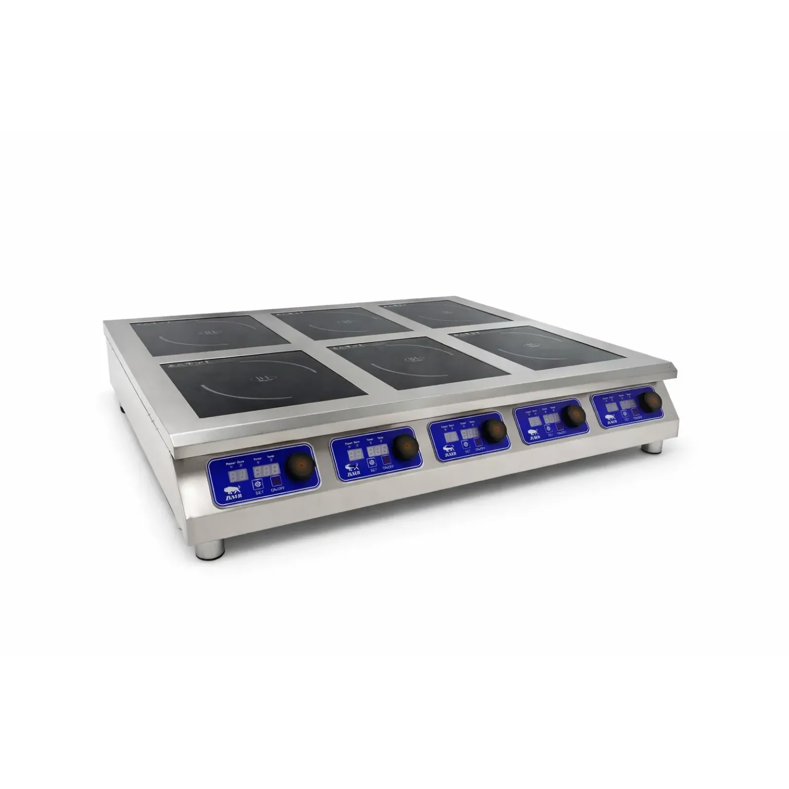 Плита індукційна ZUVER Cooker Profi 6-х конфорочная, 21000W, 380V