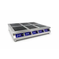 Плита індукційна ZUVER Cooker Profi 6-х конфорочная, 21000W, 380V