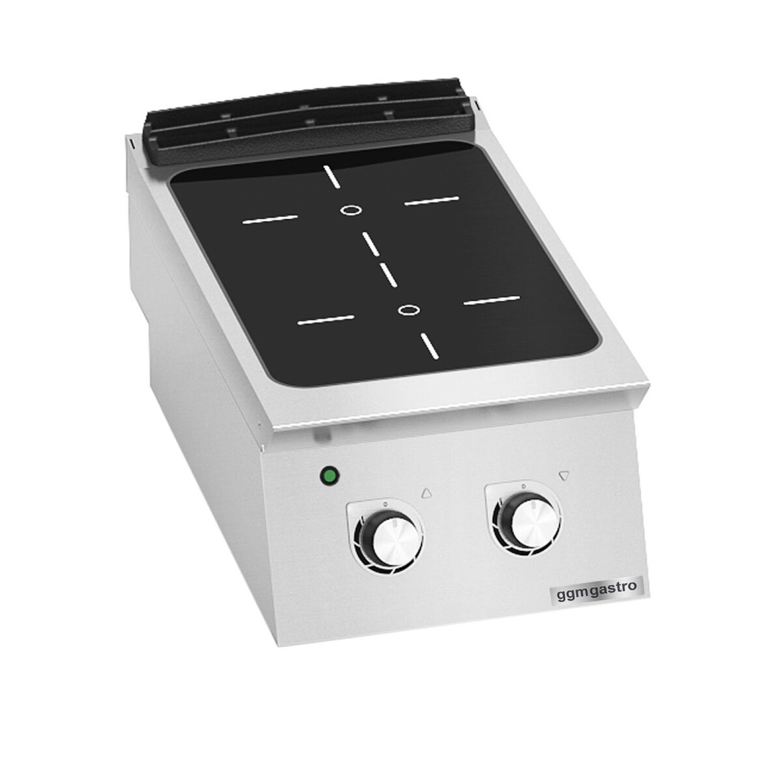 Плита инфокрасная - 2 конфорки (6,4 kW) GGM Gastro IHB473B