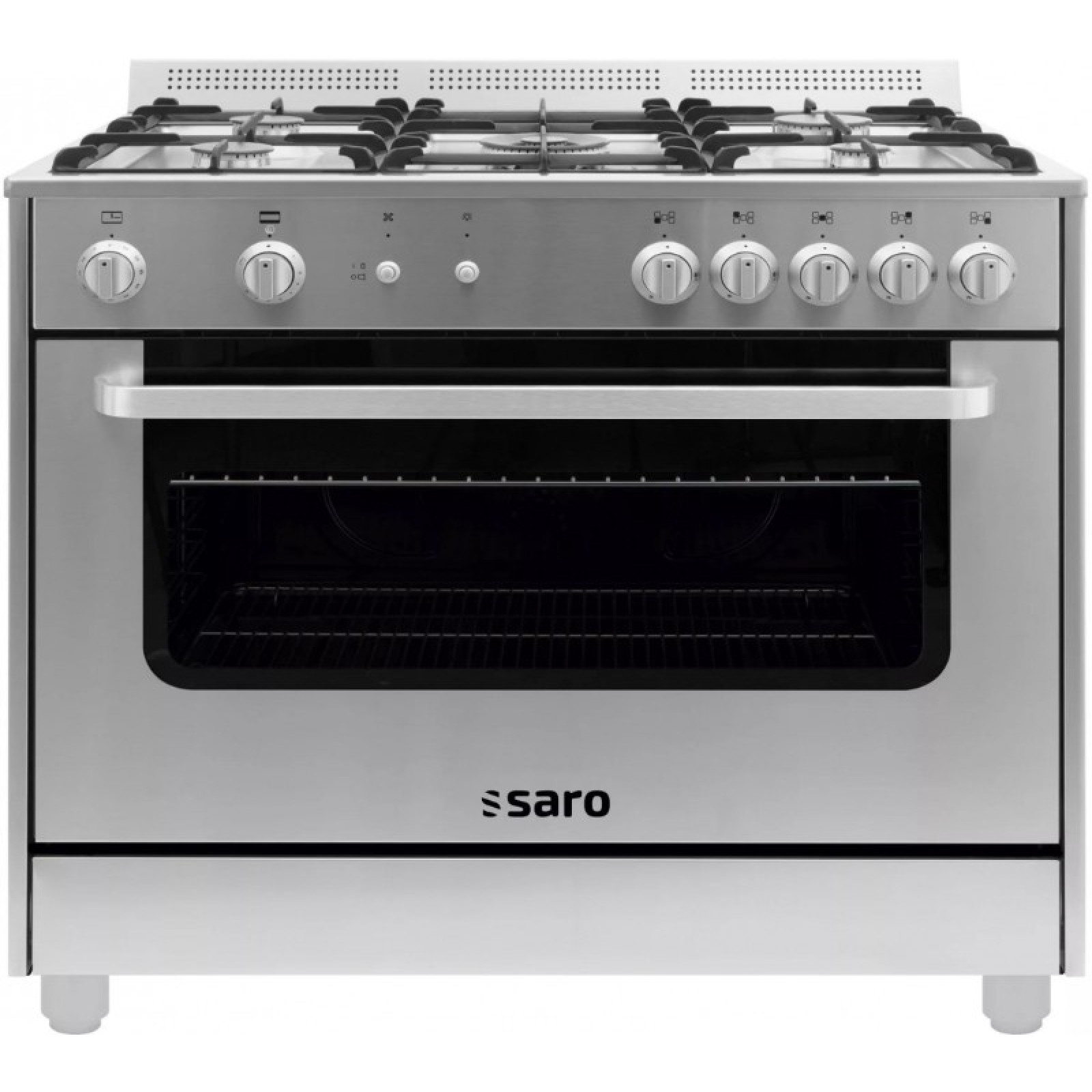 Плита з духовкою газова SARO TS95C71X