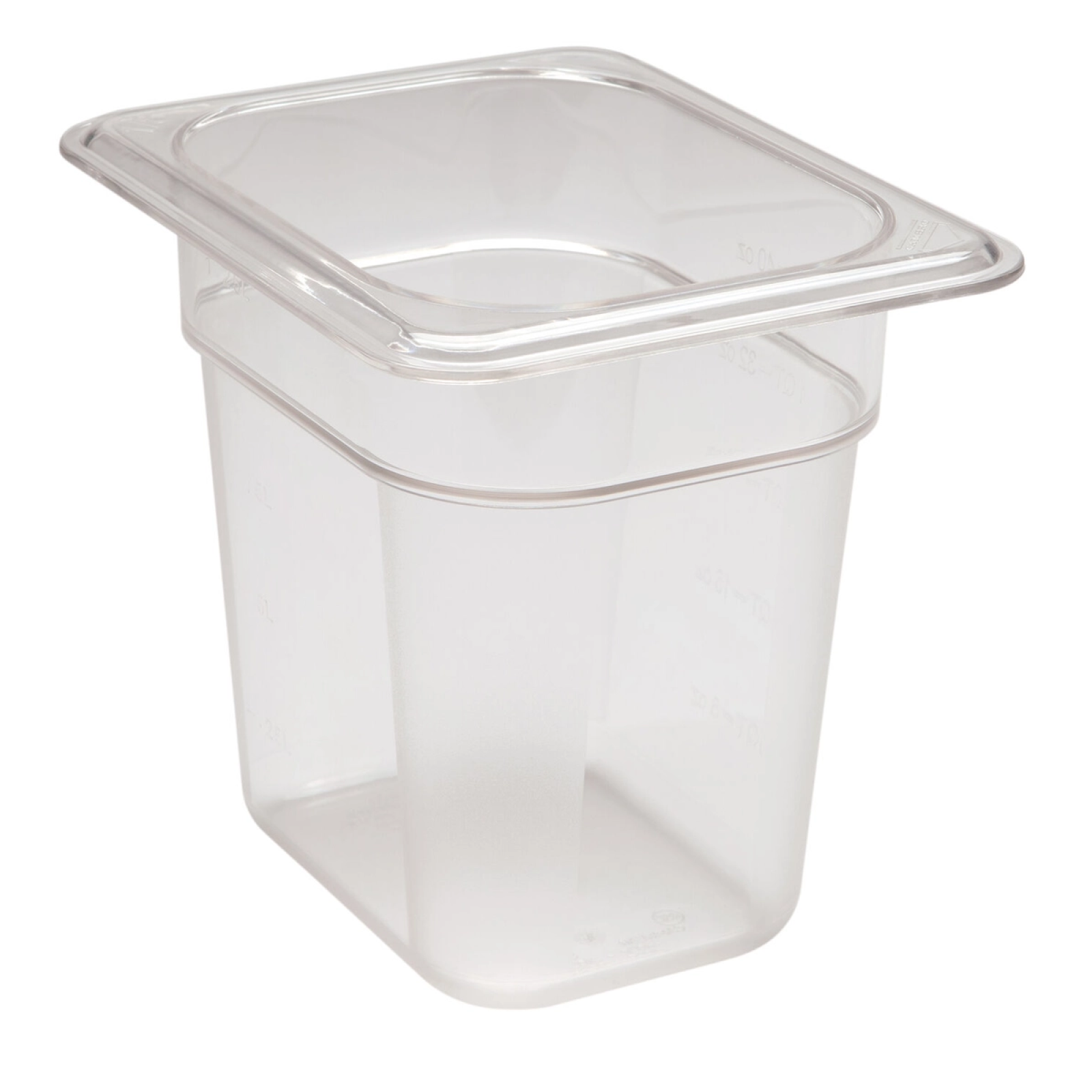 Полікарбонатний контейнер Camwear® GN 1/8, Cambro, 1,5 л, 161x132x(H)150 мм 86CW135