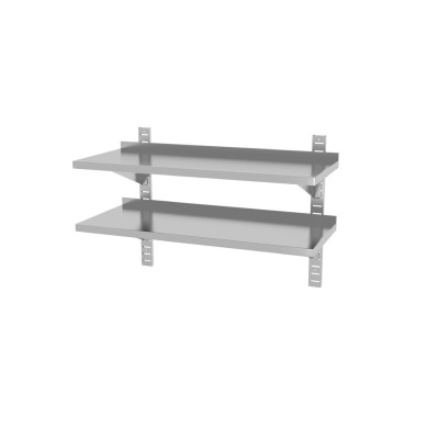 Полиця настінна з регулюванням 1000x400x (H) 600 816592 Hendi Stainless steel