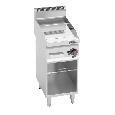Жарочная поверхность Газ - Гладкая, хромированная (4 кВт) GGM Gastro GGB363C#SET
