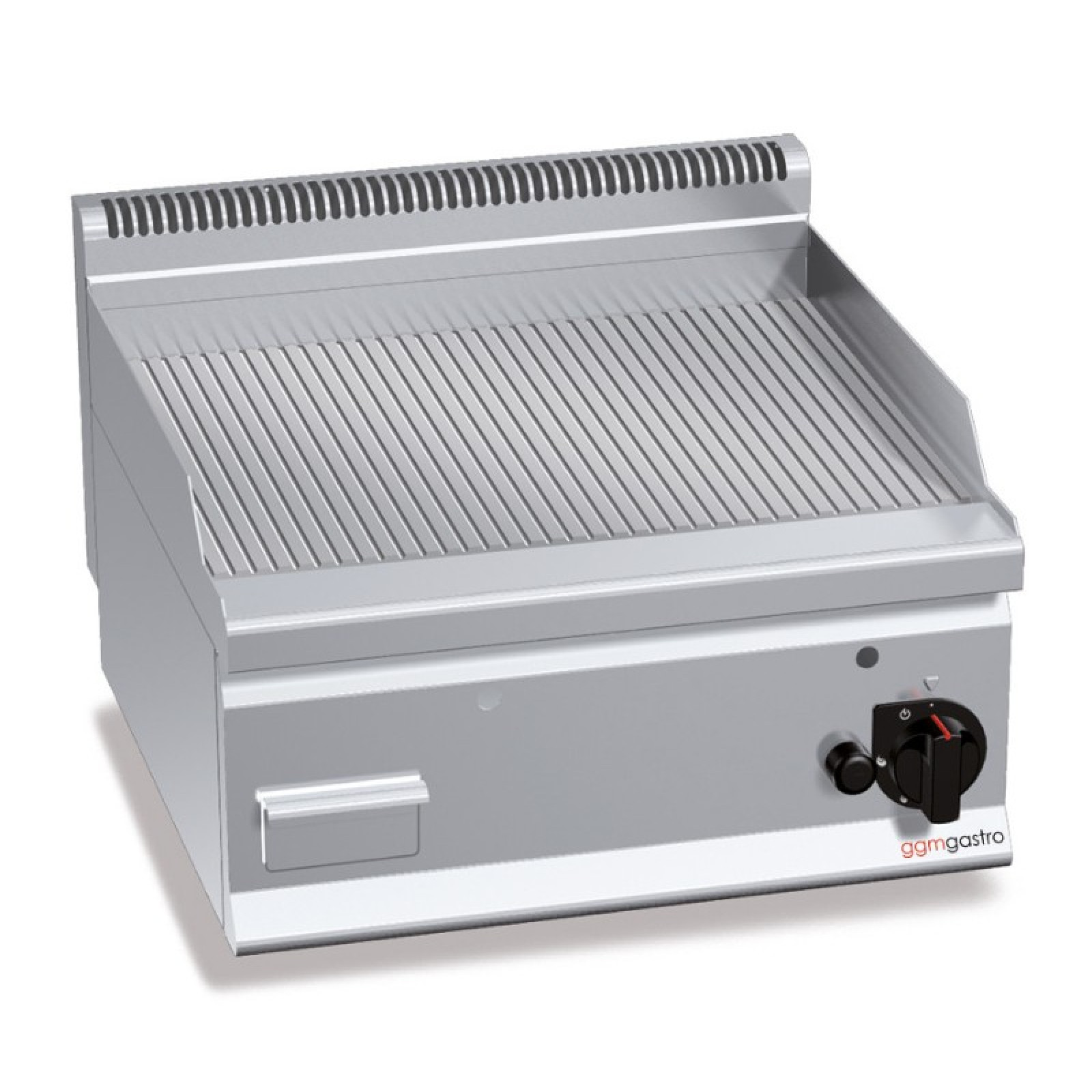 Жарочная поверхность Газ - Рифленая 8 кВт GGM Gastro GGB663MG
