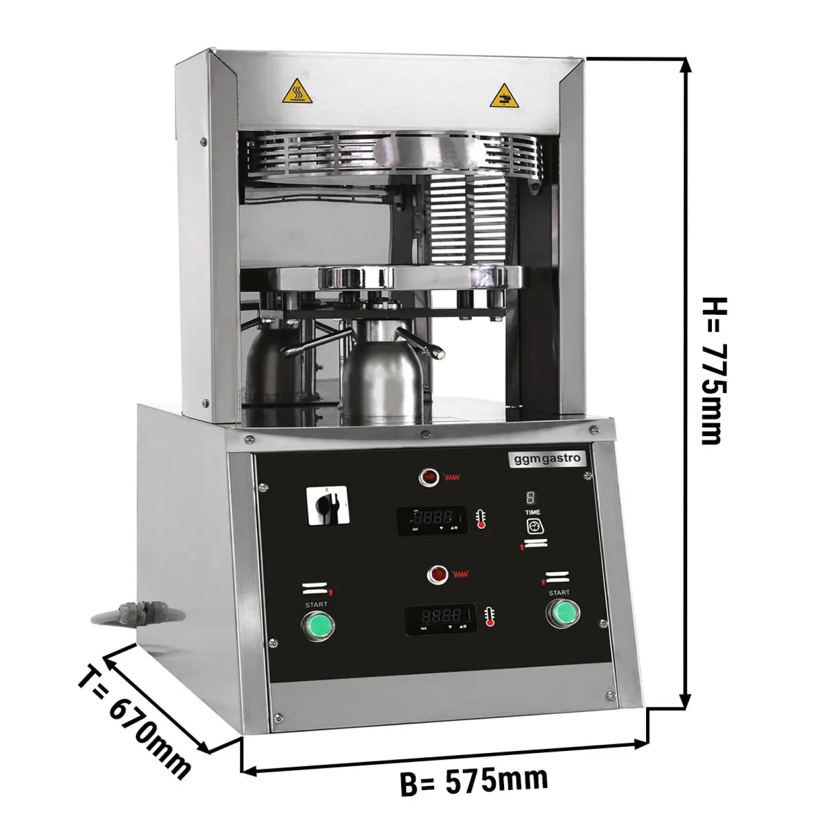 Пресс для пиццы - Ø 45 cm GGM Gastro PPFZ45