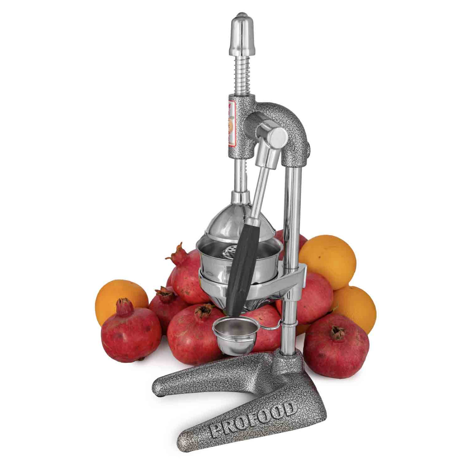 Пресс для цитрусовых и гранат Maskot Dokum PCA1-P1 Gumus 6.3kg черное серебро цвет реечный тип (M-CU) 8694510340057