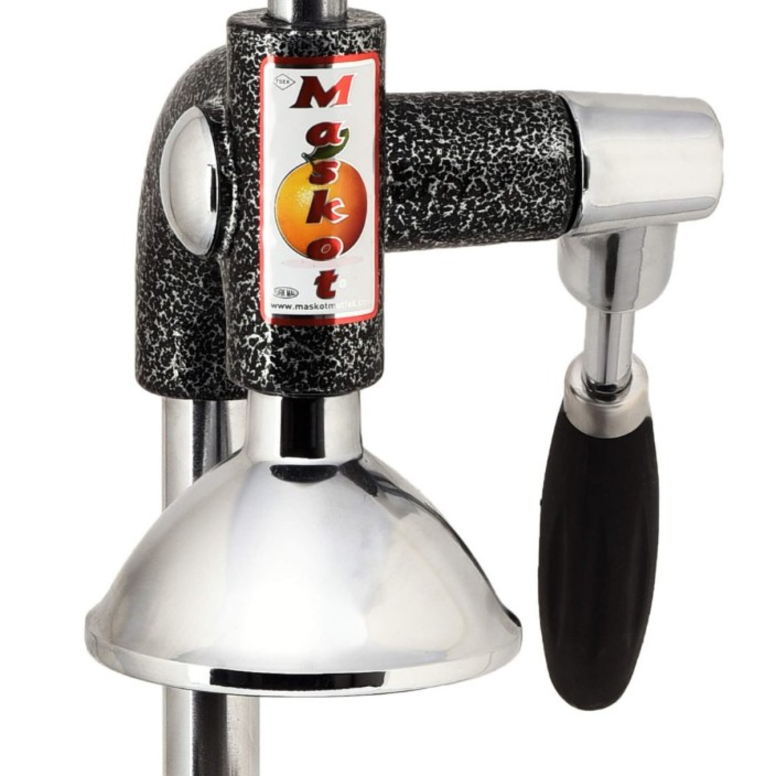 Пресс для цитрусовых и гранат Maskot Dokum PCA1-P1 Gumus 6.3kg черное серебро цвет реечный тип (M-CU) 8694510340057 - 11