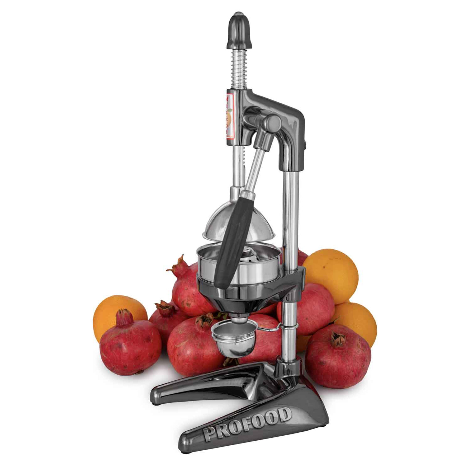Пресс для цитрусовых и гранат Maskot Klasik PC1-C5 Sapphire 4.2kg графитовый цвет реечный тип 8694510340033