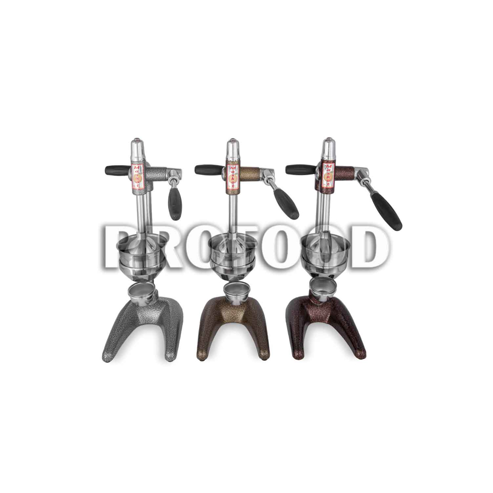 Прес для цитрусових та гранат з ручкою Maskot Destek PCA2-P3 Bakir 6.3kg чорна мідь колір рейковий тип 8694510340026 - 1