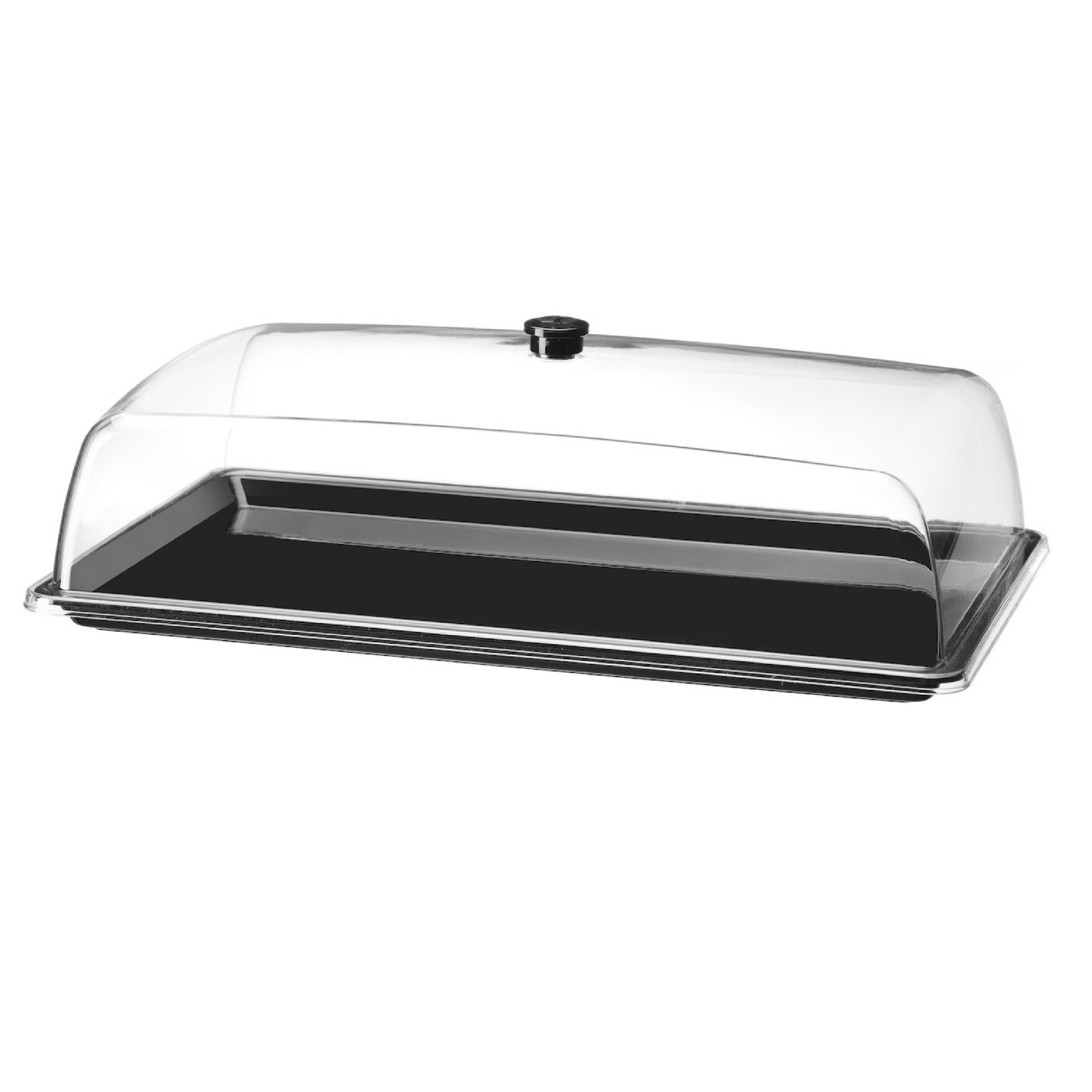 Прямокутний піднос з кришкою, HENDI, GN 1/1, 535x335x(H)165mm 203590 Hendi PC (Polycarbonate)