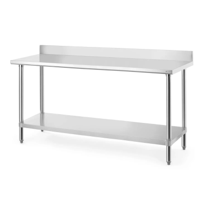 Робочий стіл з бортиком, Budget Line, 1200x600x(H)950мм 817575 Hendi