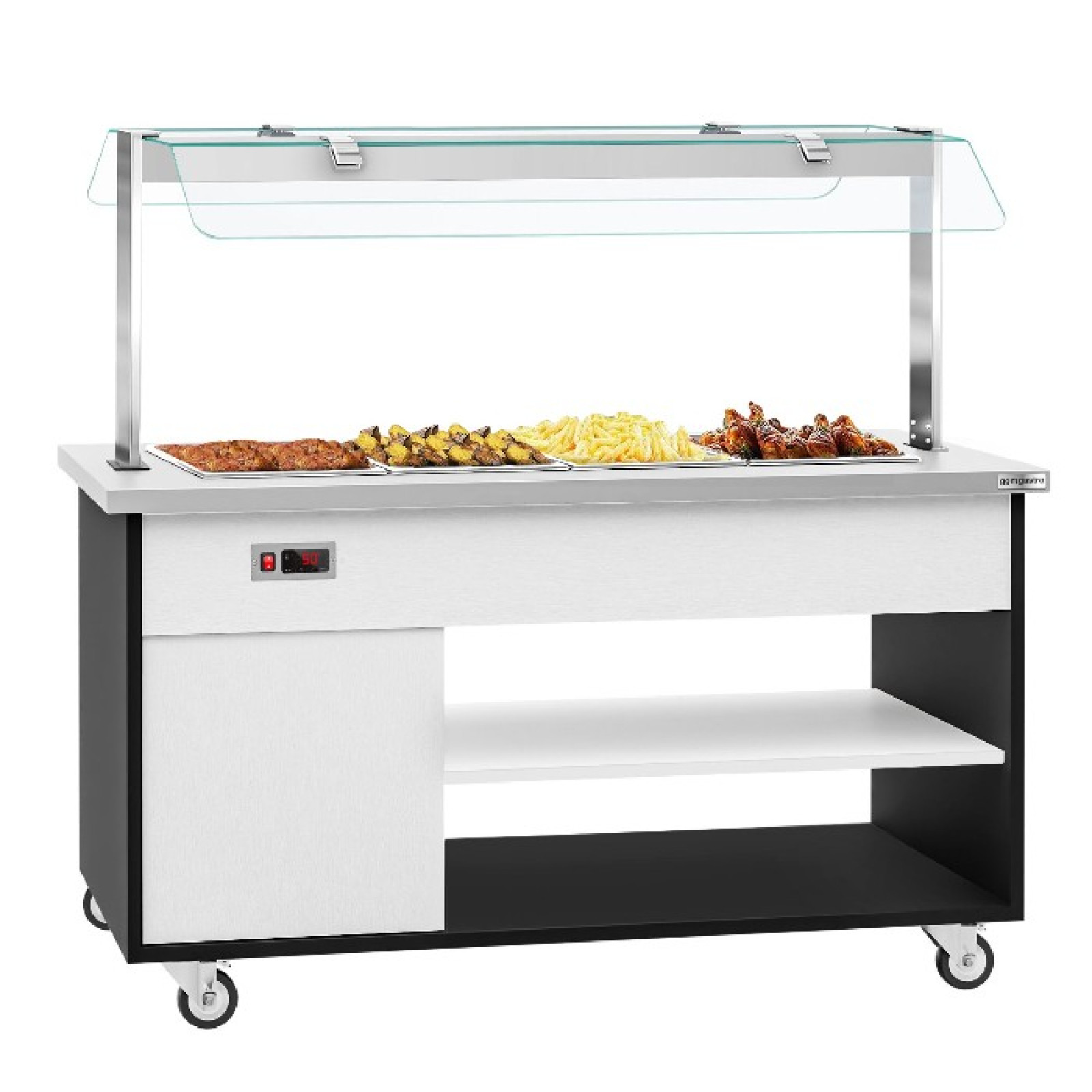 Салат-бар охлаждаемый - 1,6 x 0,8 m / для 4x GN 1/1 GGM Gastro BTHIN411