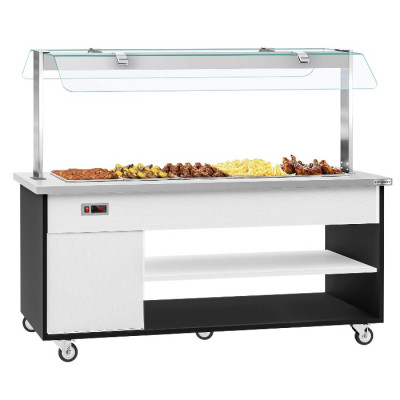 Салат-бар охлаждаемый - 1,9 x 0,8 m / для  5x GN 1/1 GGM Gastro BTHIN511