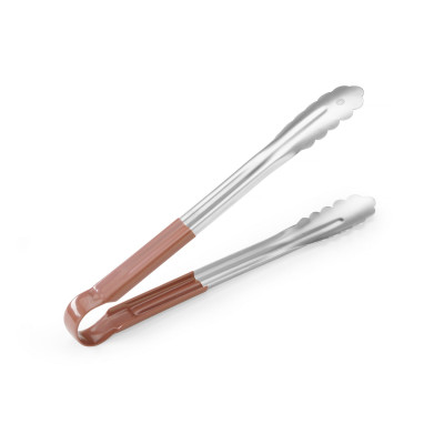 Щипці сервірувальні HACCP , коричневі, (L)300мм 171936 Hendi Stainless steel