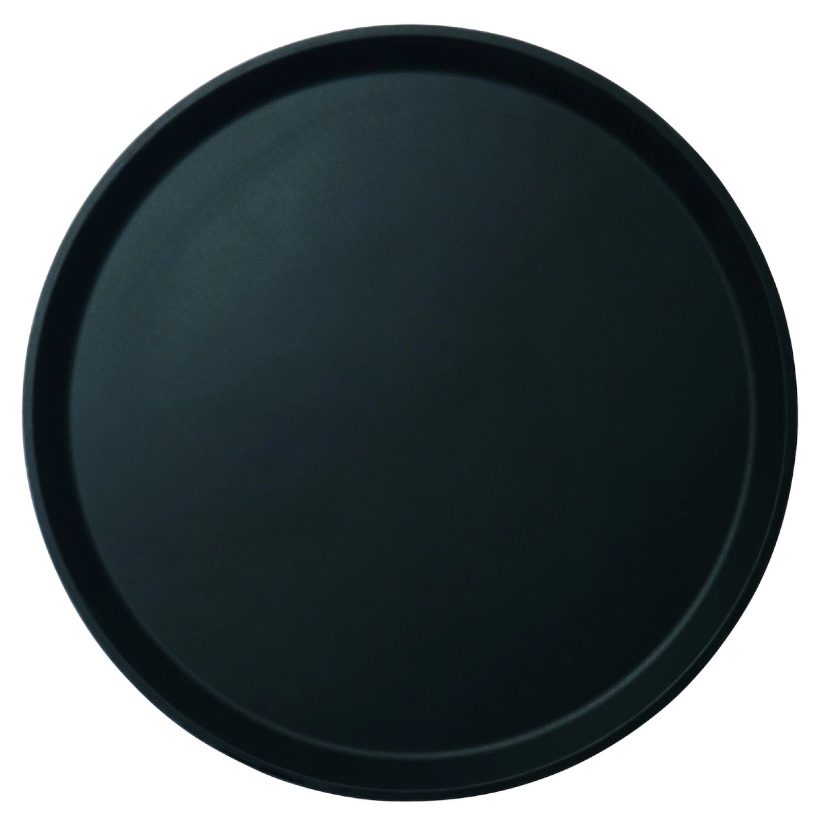 Сервірувальна таця Camtread®, кругла, неслизька поверхня. , Cambro, чорний, Black, ø405x(H)21mm