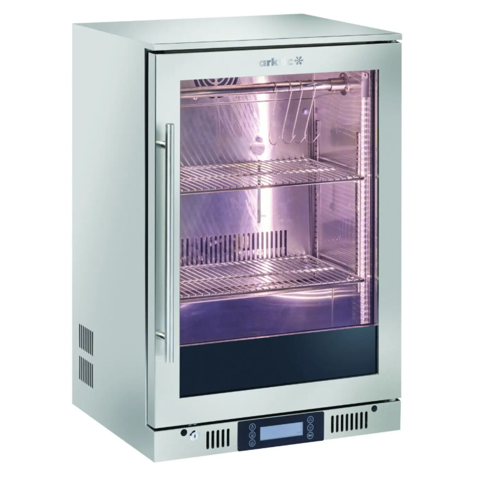 Шафа для дозрівання м'яса, Arktic, 138л, 230В/350Вт, 600x545x(H)900мм 204979 Hendi