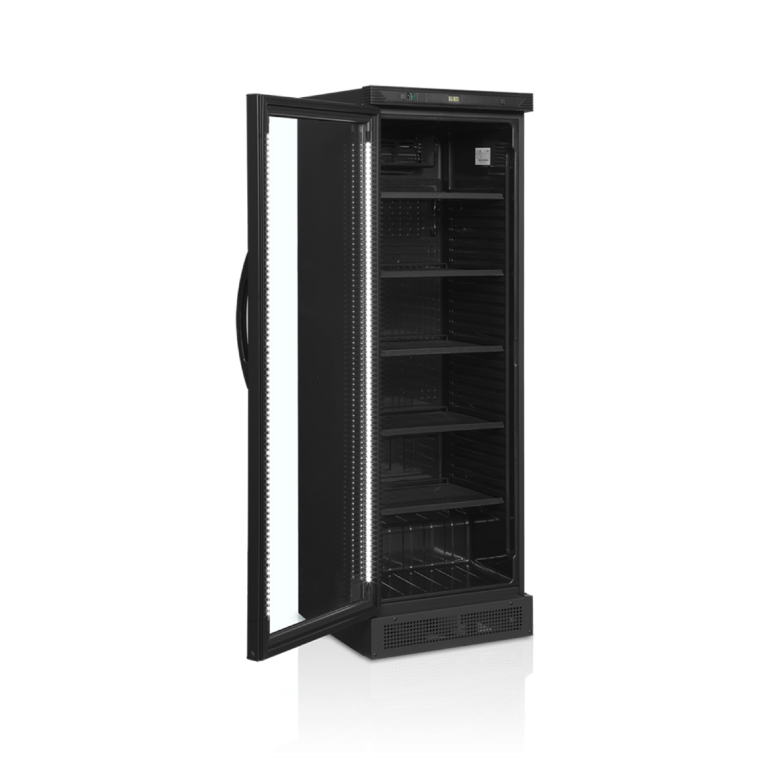 Шафа холодильна CEV425 BLACK L/H (Tefcold)