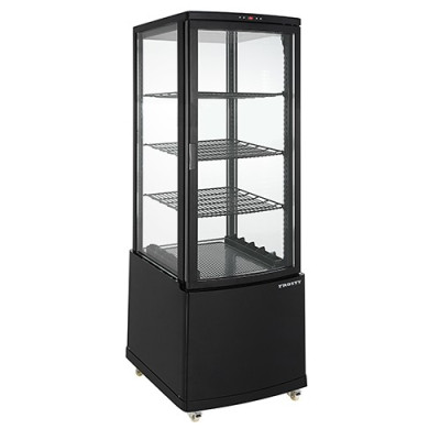 Шафа холодильна FROSTY RT215C-3, black