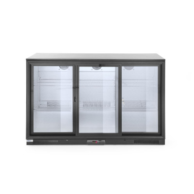 Шкаф холодильный Hendi 235836, раздвижная дверца 338 Л - 230V / 300W - 2/10˚C - 1335x500x(H)900 mm