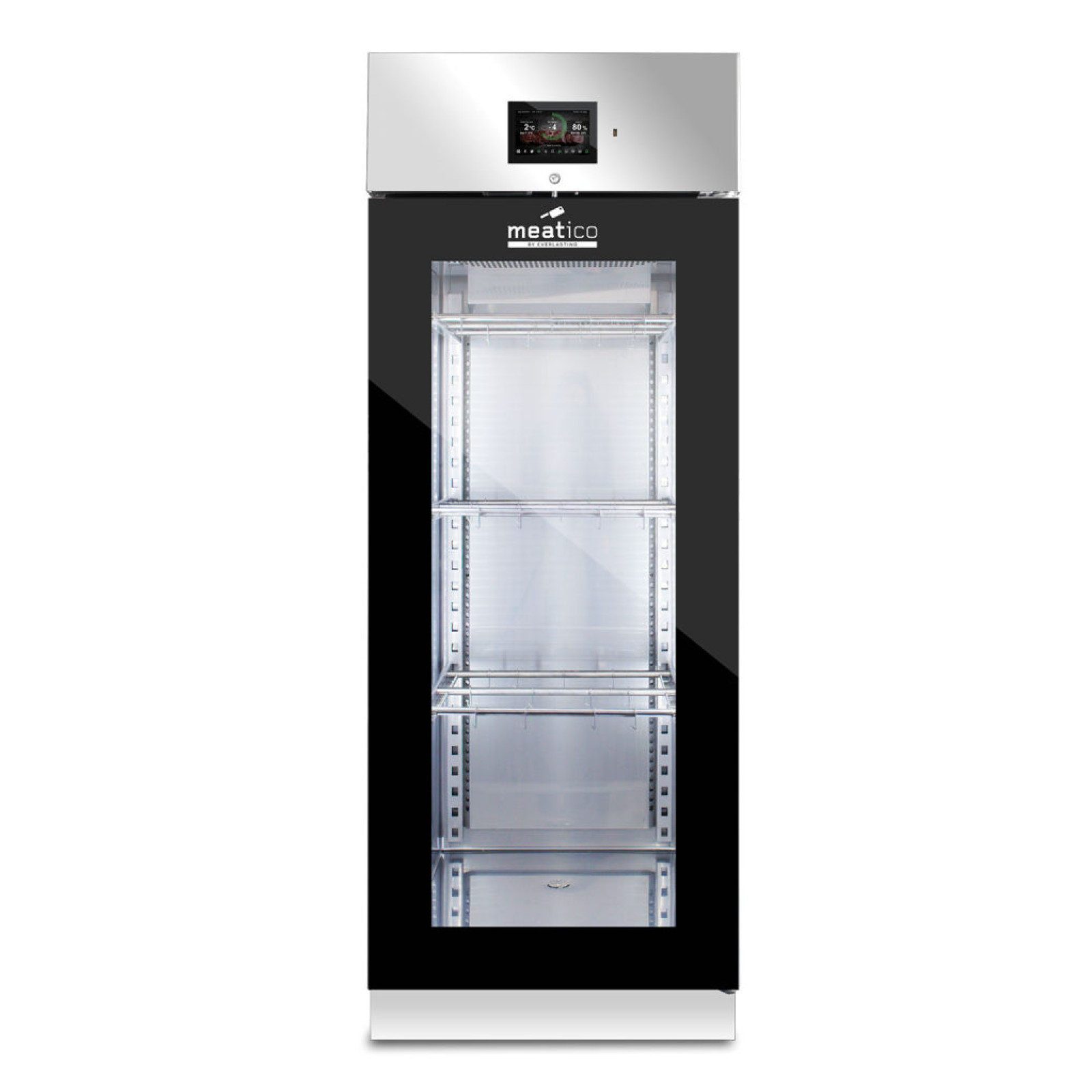 Шкаф холодильный Meatico AC8601 STG GREEN ALL 700 GLASS S