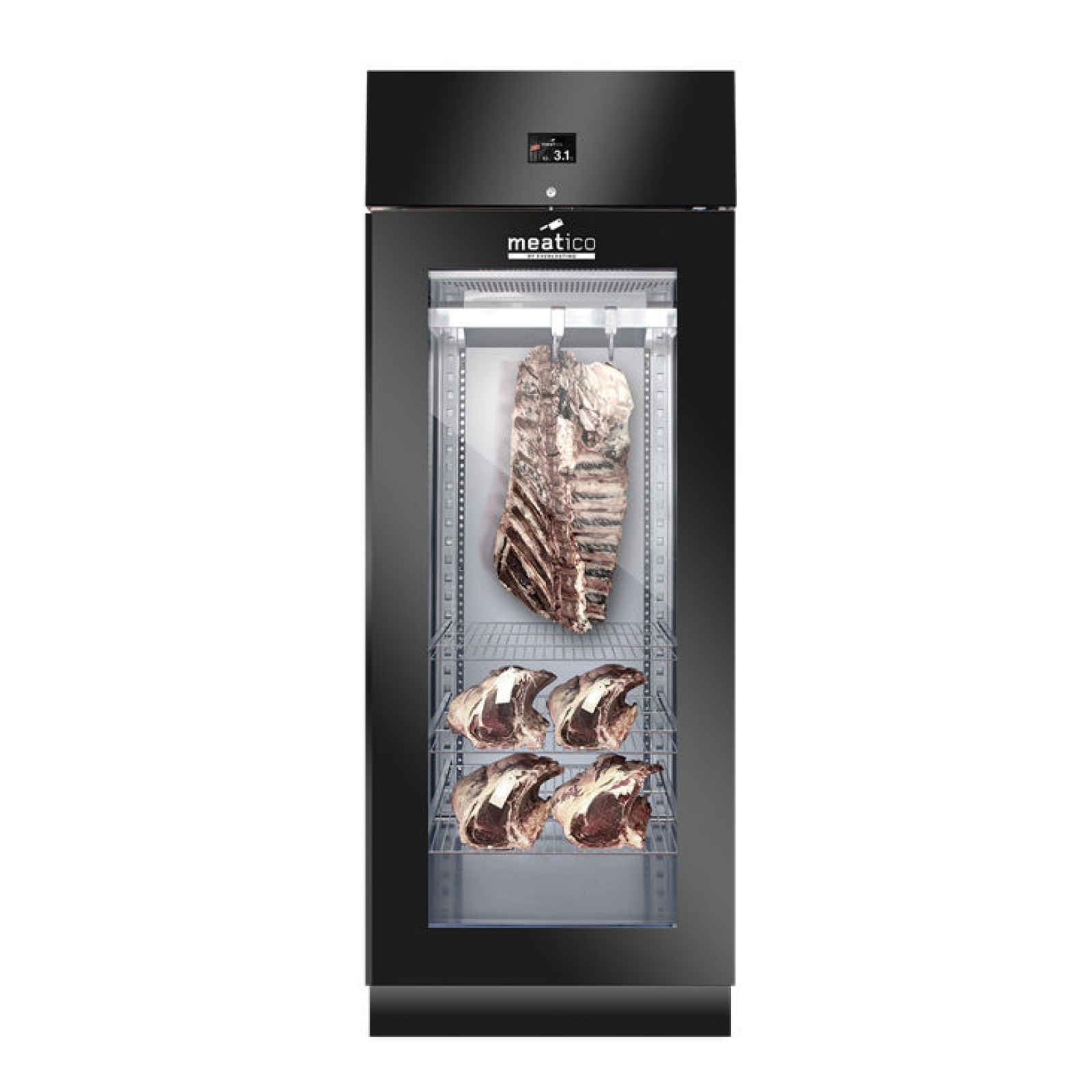 Шкаф холодильный Meatico AC9508 STG GREEN MEAT 700 BLACK