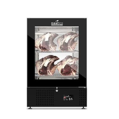 Шкаф холодильный Meatico AC9528 STG GREEN MEAT 150 BLACK GLASS