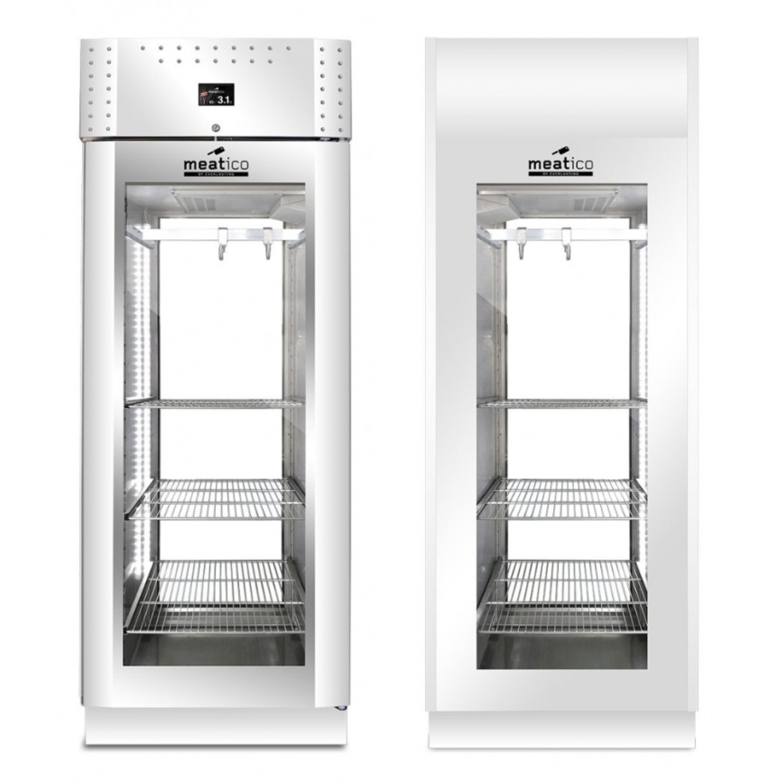 Шкаф холодильный Meatico AC9605 STG GREEN MEAT 700 VIP PANORAMA